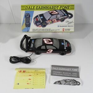 NASCAR Dale Earnhardt Fone Goodwrench Tel-Com Phone Model DALE-3 New Open Box‎